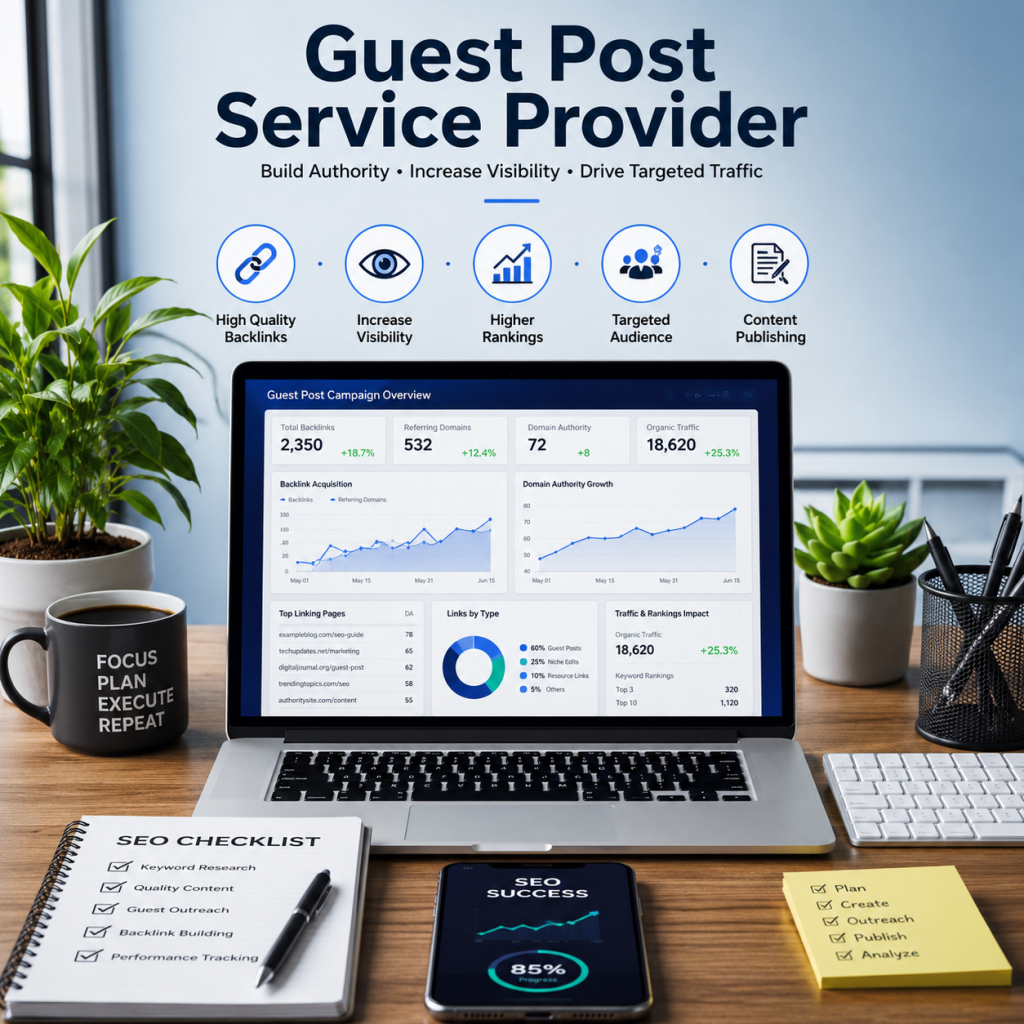 Your Guide to Hiring a Trustworthy Guest Post Service Provider