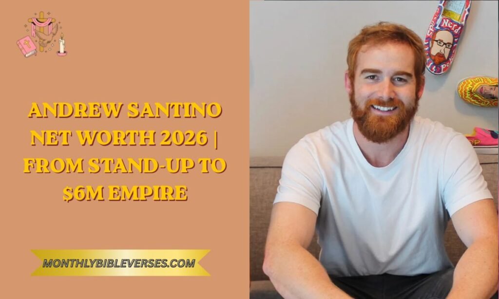 Andrew Santino Net Worth 2026 | From Stand-Up to $6M Empire
