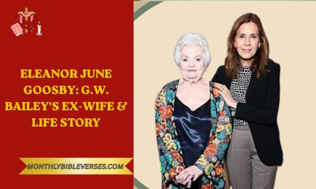 Eleanor June Goosby: G.W. Bailey's Ex-Wife & Life Story