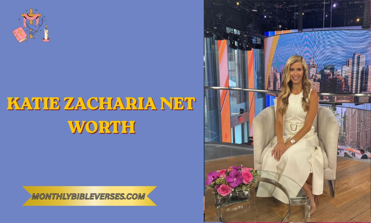 Katie Zacharia’s Estimated Net Worth Is $1–2 Million—but It Isn’t Officially Verified