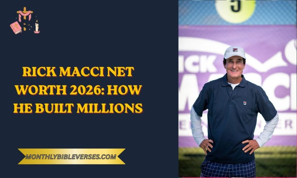Rick Macci Net Worth 2026: How He Built Millions
