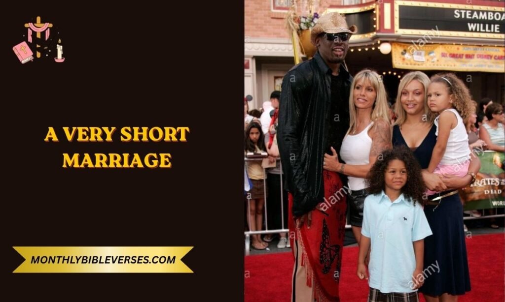 A Very Short Marriage