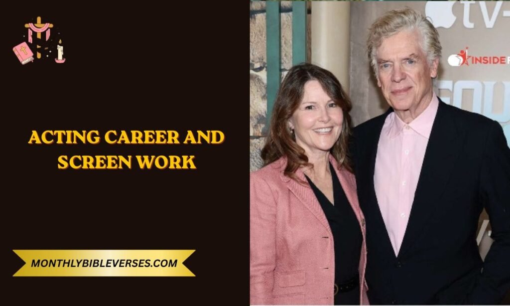 Acting Career and Screen Work