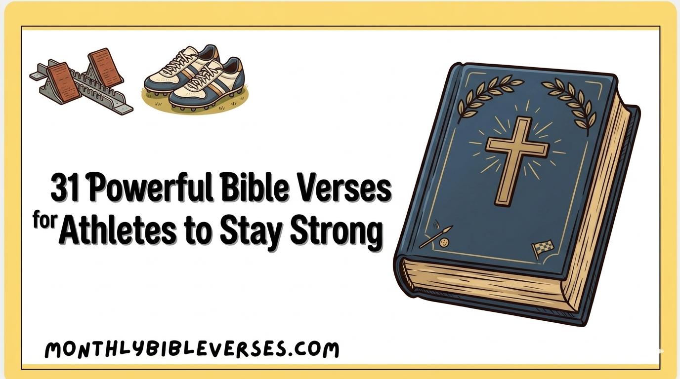Bible Verses for Athletes 21 Powerful Scriptures