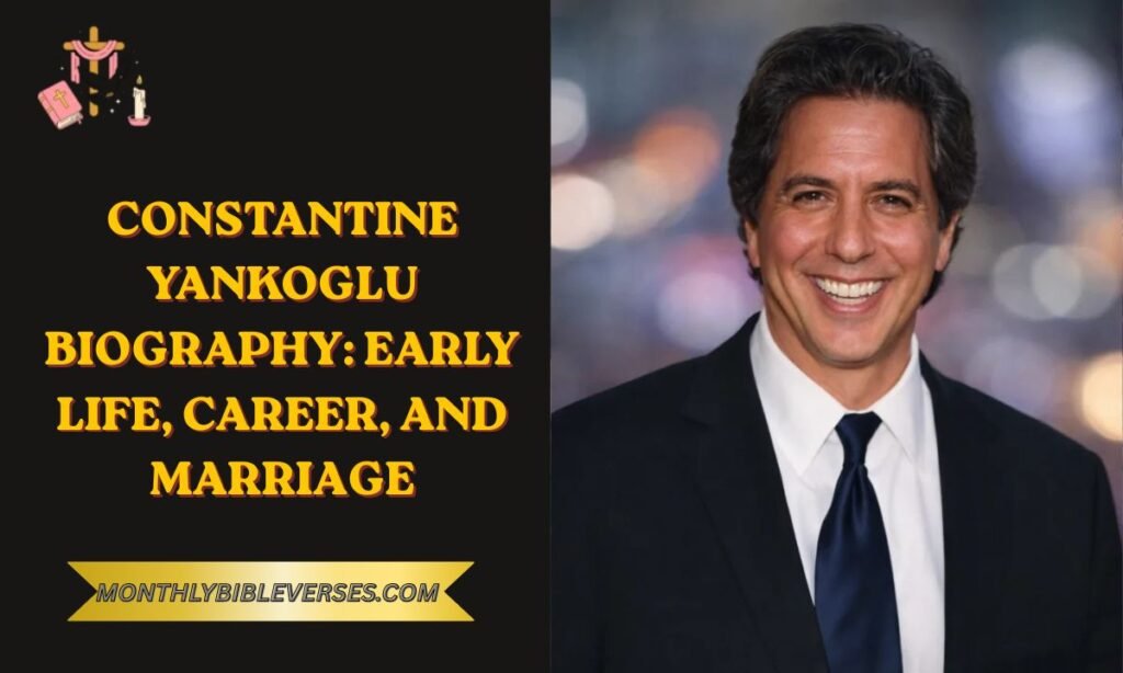 Constantine Yankoglu Biography: Early Life, Career, and Marriage