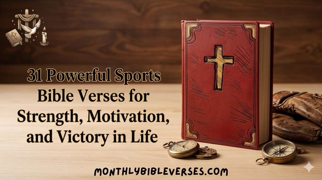 Sports Bible Verses 31 Powerful Scriptures for Strength & Motivation