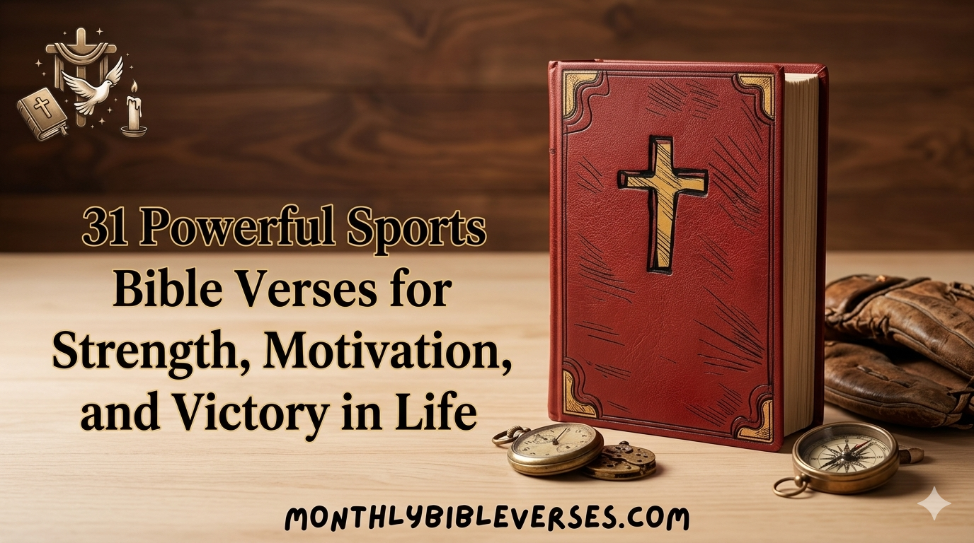 Sports Bible Verses 31 Powerful Scriptures for Strength & Motivation